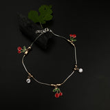 Cherry On Top Anklet