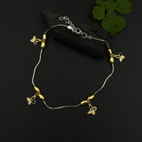 Butterfly Gold Plated Anklet