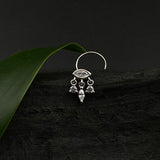 Zircon Evil Eye Nose Pin