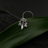 Zircon Evil Eye Nose Pin