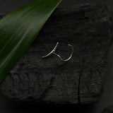 Zircon Crescent Nose Pin