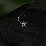 Zircon Star Fish Nose Pin