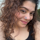 Rangoli Kundan Marigold Nose Pin