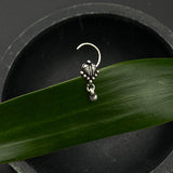 Ethnic Leaf Nose pin