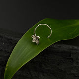 Antique Lotus Nose Pin