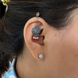 Silver Rose Bugadi (clip-on)