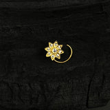 Gold Zircon Flower