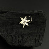 Green & Red Kundan Nose Pin