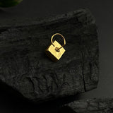 Emerald & Ruby Square Jadau Nose Pin