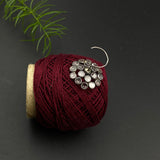 Big Trippy Flower Nose Pin