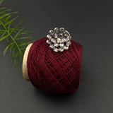 Big Trippy Flower Nose Pin