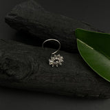 Zircon Pinwheel Nose Pin