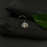 Zircon Drop Nose Pin