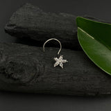 Dainty Zircon Flower