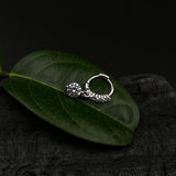 Zircon Drop Nose Ring (Click Lock)