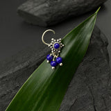 Blue Lapis Star Nose Pin