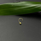 Gold Plated Ball Nose Pin(3mm)