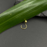 Gold Plated Ball Nose Pin(3mm)