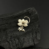 Sapphire Drop Nose Pin