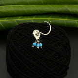 Turquoise Beads Nose Pins