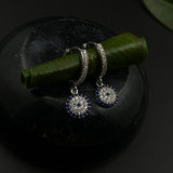 Evil Eye Hoops