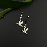 Silver Birdie Helix Drops