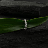 7 Zircon String Nose Ring