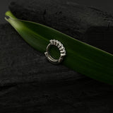 7 Zircon String Nose Ring