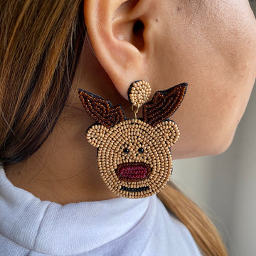 Rudolph Earrings