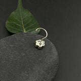 Turquoise Marigold Nose Pin