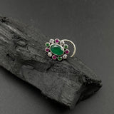 Emerald Nose Pin