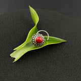 Ethnic Red Nose Pin