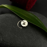 Ethnic Black Nose Pin