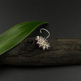 Ruby Marcasite Nose Pin