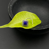 Blue Lapis Nose Pin