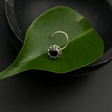 Black Onyx Nose Pin