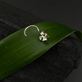Zircon Silver Nose Pin