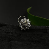 Zircon Marigold Nose Pin