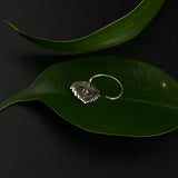 Auspicious Peepal Leaf Nose Pin