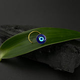 Evil Eye Gold Plated Nose Pin