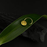 Evil Eye Gold Plated Nose Pin