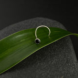 Black Dot Nose Pin