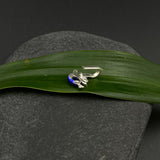 Blue Peacock Nose Clip-On