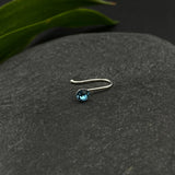 Aquamarine Nose Clip-On