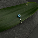 Aquamarine Nose Clip-On