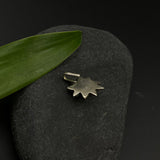 Bloomed Green Flower Clip-On