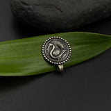 Antique Peacock Nose Clip-On