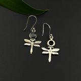 Black Fireflies Hoops