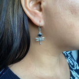 Black Fireflies Hoops