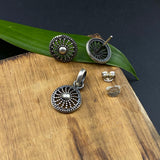 Gypsy Vibes Pendant & Ear Studs